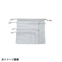 吉田織物 ミューファン抗菌晒だしこし袋 中 365074