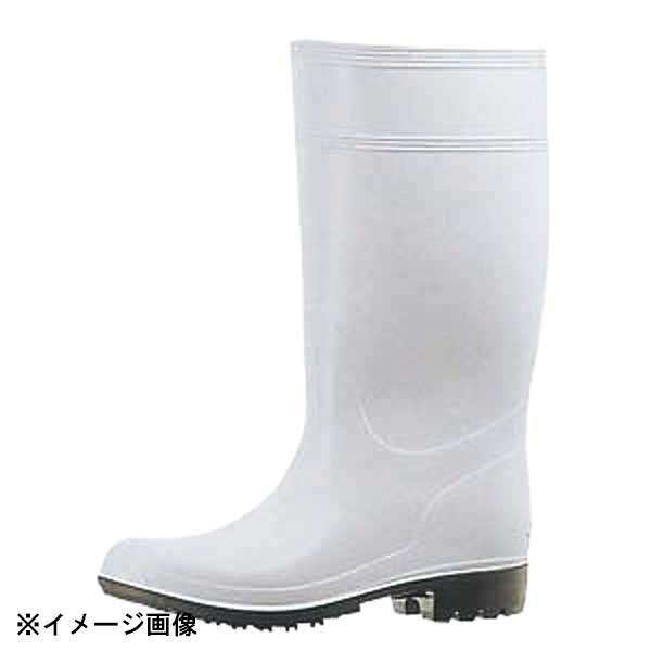 ミドリ安全 HG2000Nスーパー長靴 白 24cm 378154