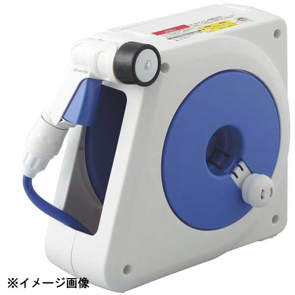 すっきり収納できる軽量コンパクトタイプの散水ホースリール。散水ノズルも軽くコンパクトな手のひらサイズでありながら、水形は4タイプに切り替えられます。●サイズ　外幅×奥行×高さ：184×383×H341mm●材質：本体：ABS樹脂●生産地：日本