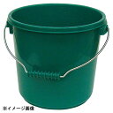 エンテック PO-22A(グリーン) ポリプロバケツ10L本体 607560(3)