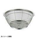 本間冬治工業 BK 18-8浅型ザル荒目 35cm 037095