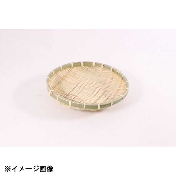 様々な用途に使用できる竹製のザル●サイズ　外径×高さ：φ240×H30mm●材質：天然竹●生産地：中国