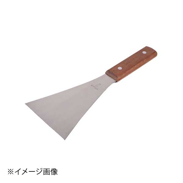 木柄三角ヘラ No.2