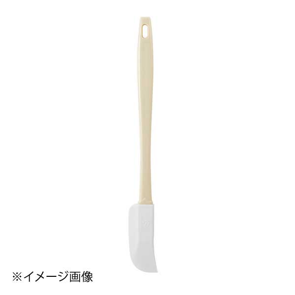 KD PC柄シリコンゴムヘラ 小 クリーム