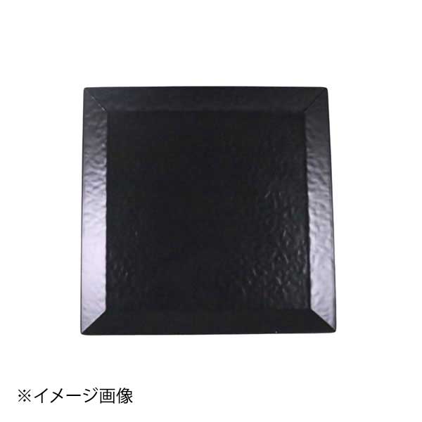ビュッフェ UL-3119(BKM) 31cm角盛皿 黒MT