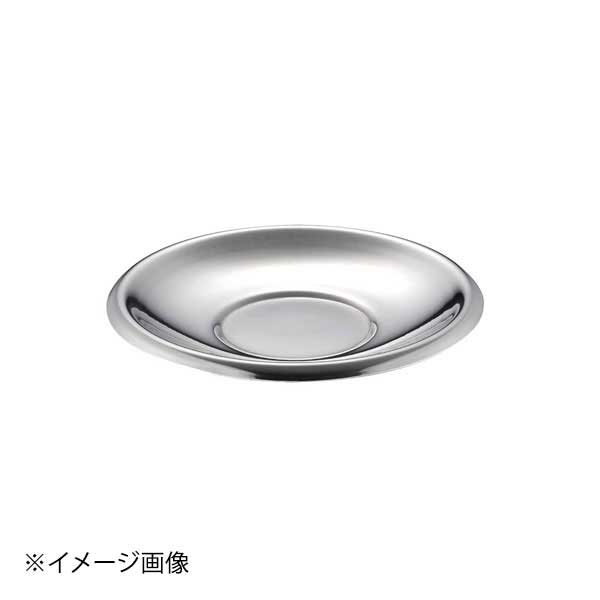 メタル丼 ラテカップ用ソーサー ステンレスミラー磨き仕様