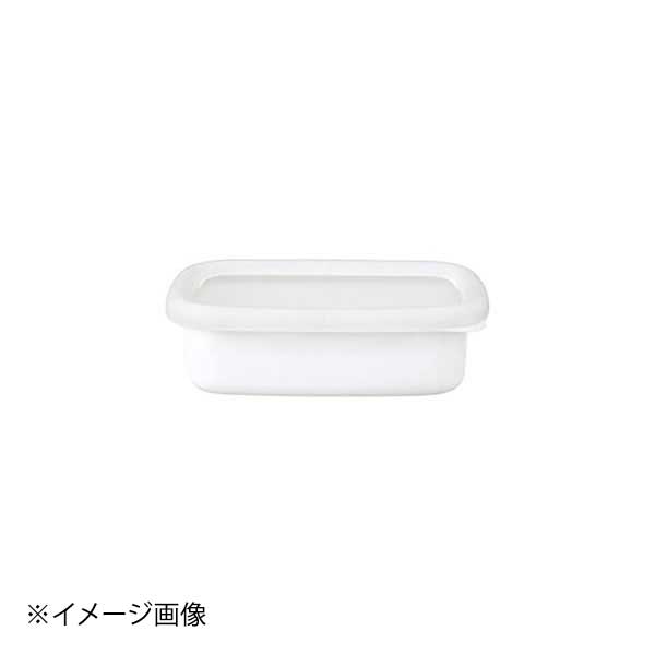 琺瑯保存容器 - 富士ホーロー コンテ KE-L.LW 浅型角容器 L