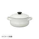 野田琺瑯 LK-21T ホワイト ルーク キャセロール21cm