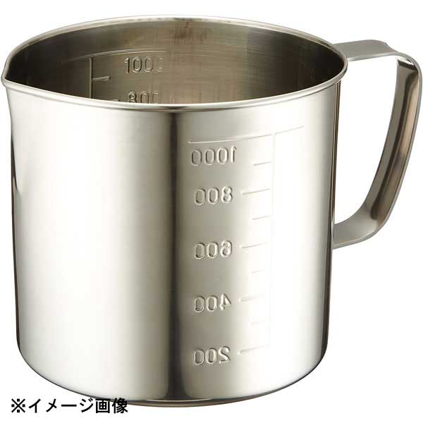 赤川器物製作所 AG 18-8口付水マス 1L 036074