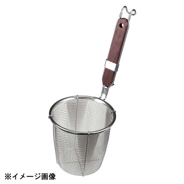 カンダ 18-8ローズ柄うどんてぼ 平底 041261