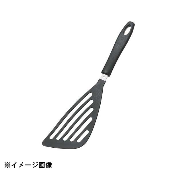ホットプレートや鍋が傷つきにくい先端部分にナイロン素材を使用しております。ステンレス製トングと異なり、表面にフッ素加工等が施されたホットプレートや鍋などでも傷がつきにくく、安心してお使いいただけます。一体成形／1ピース構造柄はステンレス、先端部は66ナイロン+ガラス繊維を使用しております。製造の際に一体成形を行っており、先端部分が柄から抜け落ちることがありません。また隙間もないために洗いやすく、非常に衛生的です。先端部／耐熱温度：200℃板部／耐熱温度：160℃●サイズ　幅×全長：75×315mm●材質：本体:13-0ステンレス　樹脂部:66ナイロン・ガラス繊維入（抗菌剤入）●生産地：燕三条
