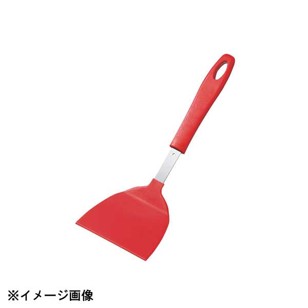 ホットプレートや鍋が傷つきにくい先端部分にナイロン素材を使用しております。ステンレス製トングと異なり、表面にフッ素加工等が施されたホットプレートや鍋などでも傷がつきにくく、安心してお使いいただけます。一体成形／1ピース構造柄はステンレス、先端部は66ナイロン+ガラス繊維を使用しております。製造の際に一体成形を行っており、先端部分が柄から抜け落ちることがありません。また隙間もないために洗いやすく、非常に衛生的です。先端部／耐熱温度：200℃板部／耐熱温度：160℃●サイズ　幅×全長：90×260mm●材質：本体:13-0ステンレス　樹脂部:66ナイロン・ガラス繊維入（抗菌剤入）●生産地：燕三条