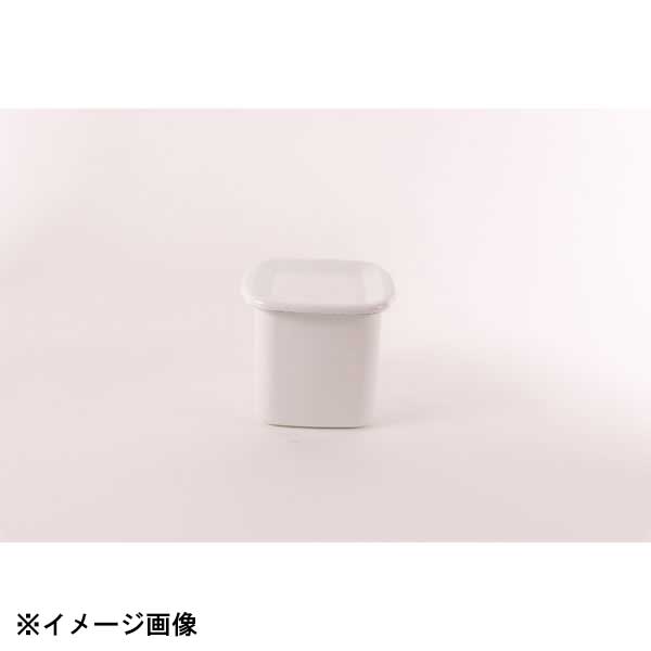 【琺瑯の特性】耐久性があり、熱伝導が良く冷却性にも優れ、食材や料理の・風味を変えないという特徴を持ちます。また匂い・汚れが付きにくく、洗浄しやすいのも特徴の一つ。食品を衛生的に保存できるため、赤ちゃんの離乳食作りや保存にも適しています。●サイズ　外寸縦×横×高さ　容量：136×124×H84mm0.80L●材質：本体・蓋:琺瑯●生産地：日本