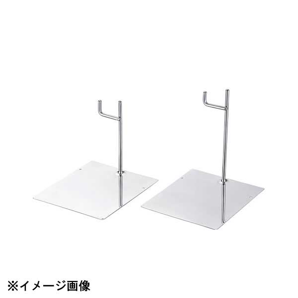 日本メタルワークス 18-8IKD抗菌 トングレスト カギ型150mm 083285