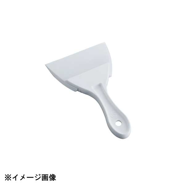 矽膠制品 - カンダ PC柄三角シリコンゴムヘラ 白 大 086170