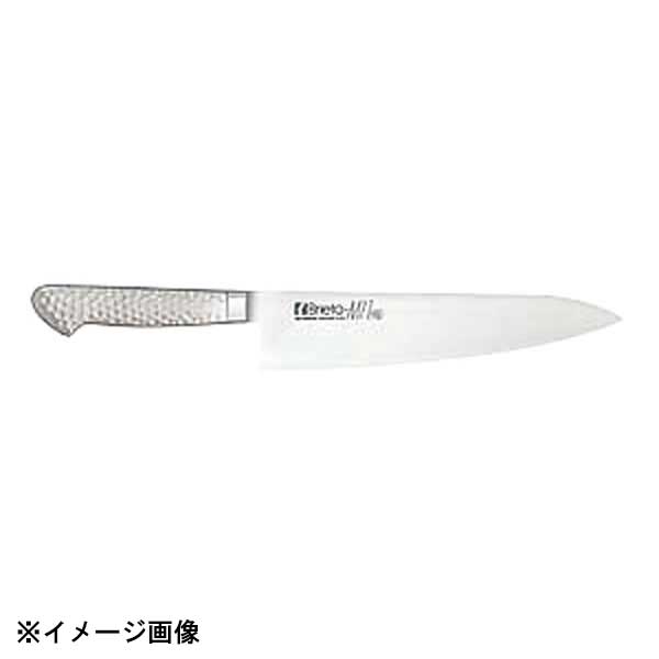 ☆HACCPとは食品の安全性を確保することを目的とした食品安全国際規格（HazardAnalysisandCriticalControlPoint）です。HACCPとは集団食中毒のような食品による事故を防ぐために考えられた、安全な食品を作るための衛生管理法です。日常の衛生管理を行うことで病原菌の汚染や増殖を防止し、食中毒などを予防します。日本でもすべての食品の衛生管理にHACCPの導入を奨励しています。■モナカハンドル。ハンドル部を空洞にし、軽くていつまでも美観を保つ「ステンレスモナカ構造」を採用。また、18-8抗菌性ステンレス鋼を使用し、水・薬品等の高圧・高温殺菌洗浄を可能にした衛生的なハンドルです。※塩素などでの殺菌はご遠慮ください。●サイズ　刃渡×全長　重量：330×467mm330g●材質：刀身:モリブデンバナジウム鋼/ハンドル:18-8ステンレス鋼●生産地：燕三条
