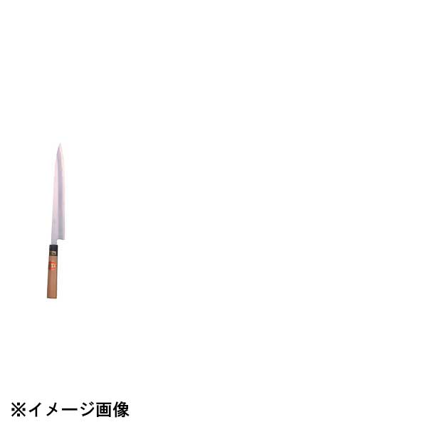 安来白鋼を使用し、霞研を施した和包丁です。研ぎやすく、扱いやすい逸品です。●サイズ　刃渡：300mm●材質：白鋼・霞研・水牛柄●生産地：日本