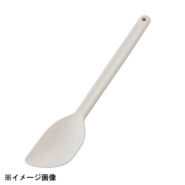 イイヅカ シリコン クリーンヘラ スプーンタイプ L380型 白 621696
