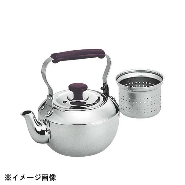 玉虎堂製作所 MA18-8急須(ストレーナー付) 1.0L 064200