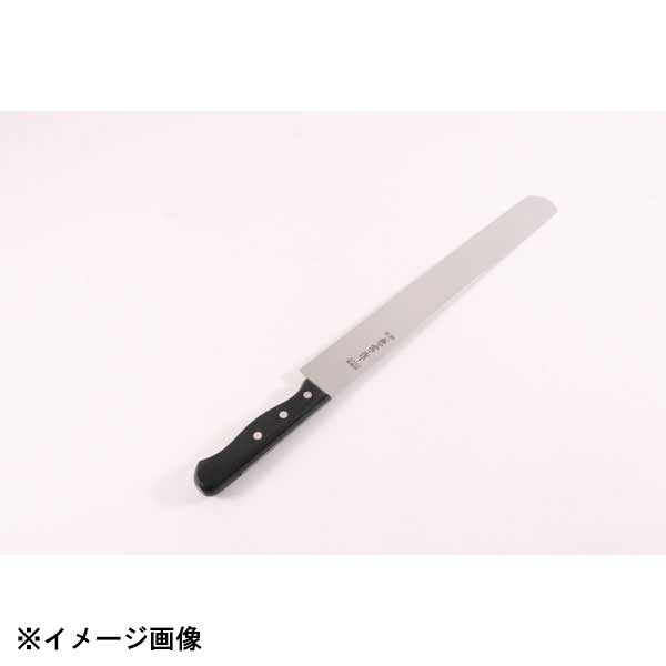 北正黒合板柄STカステラ包丁400...