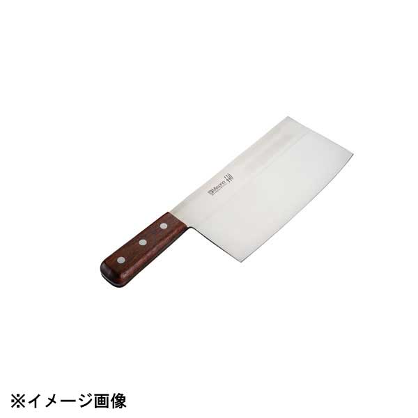 ミソノ刃物 ミソノ440 ツバ無中華包丁(幅広厚口) No.887 601335