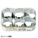 霜鳥製作所 (S) 18-8ビスケット抜型 6PC 大 No.135 082090
