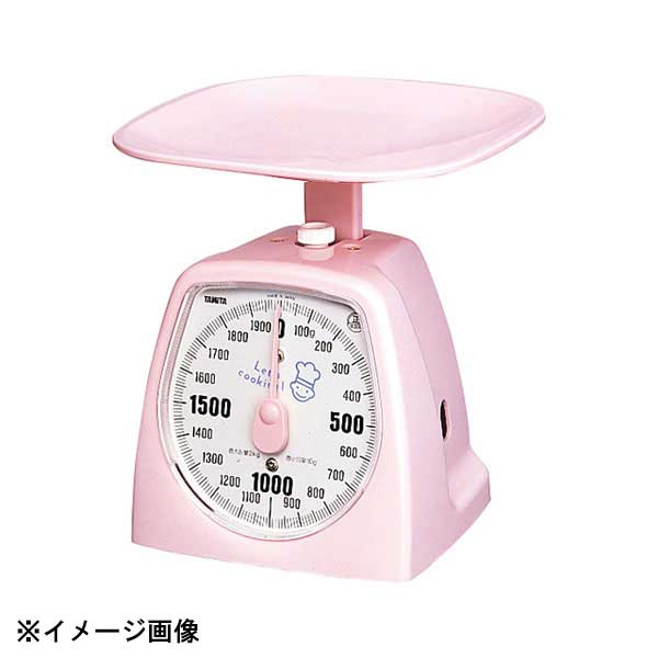 タニタ No.1437-NPK(Nピンク) タニハンド2kg クッキングスケール 125055
