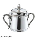 三宝産業 UK 18-8菊渕シュガーポット 3人用 130cc 162001
