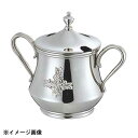 野崎製作所 ES 18-8ダイヤローズシュガーポット 5人用 230cc 162039