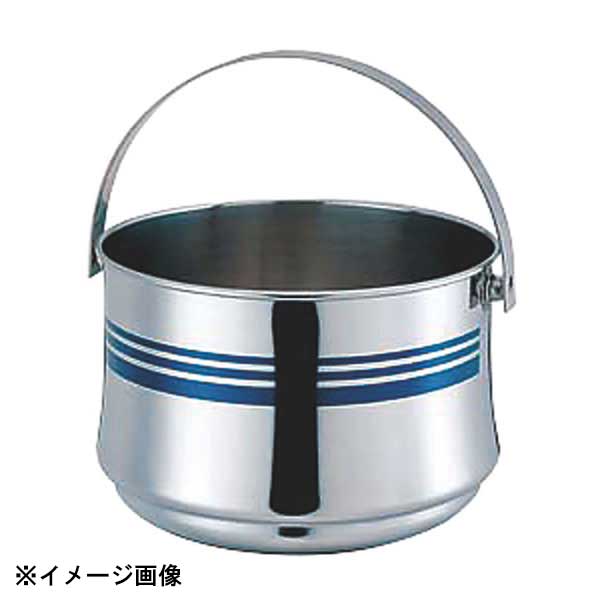 本間製作所 KO18-0ジャンボアイスペール(トング付) 特大 5.5L 168012