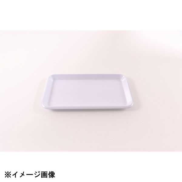 エンテック No.106K 長角トレー (メラミン) 白 607827