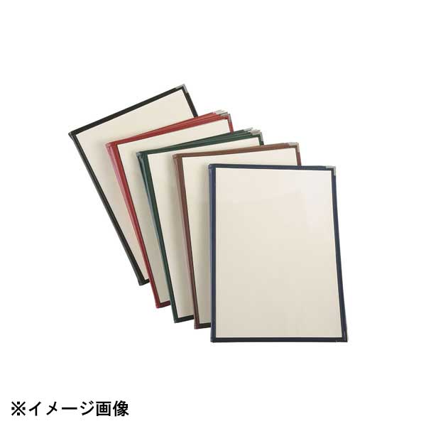 えいむ クリアテーピングメニュー LTA-412(A4×12) エンジ 310614