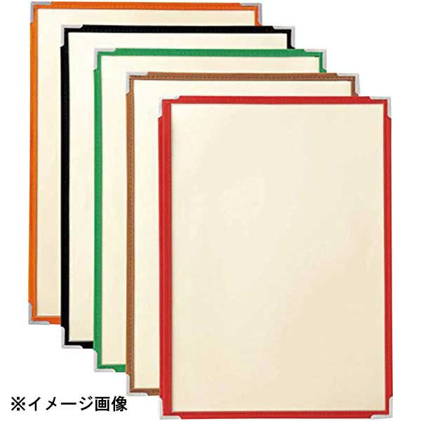 綿帯を利用し丈夫で痛みにくく、見た目にもやさしくソフトなメニューです。お勧め店舗以外にも、様々な店舗やシチュエーションにマッチする汎用性の高いデザインです。親しみやすく活気ある雰囲気を演出します。●サイズ　外縦×横：228×312mm●生産地：日本