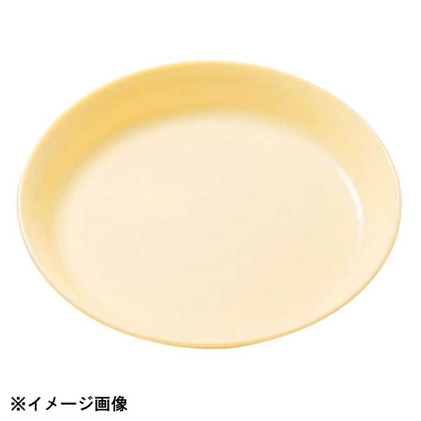 エンテック No.1722K ポリプロ 丸皿18cm (クリーム) 320150