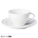 光洋陶器 KOYO アルコ ピュアホワイト コーヒーソーサー　ソーサーのみ 14400055