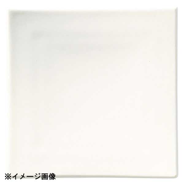 光洋陶器 KOYO カルマ スノーホワイト 25cm スクエアープレート 12910062(3)
