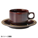 光洋陶器 KOYO カントリーサイド オークブラウン モア兼用ソーサー ソーサーのみ 16164055