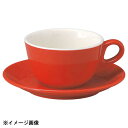 光洋陶器 KOYO マーレ レッド カプチーノカップ カップのみ 17040051