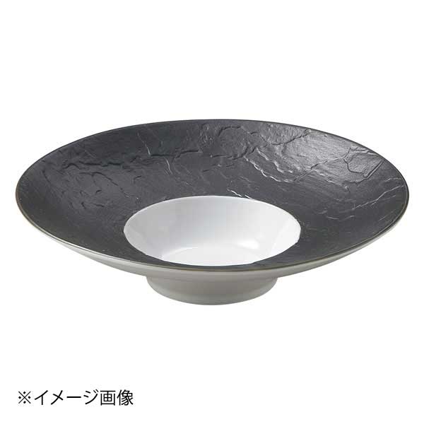 光洋陶器 KOYO グラヴェール シャルボン 23cmブロードリムボウル リムブラック 13737224