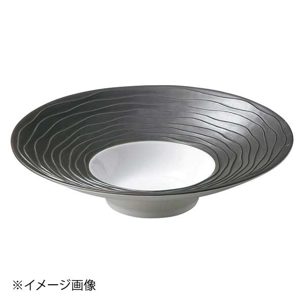 光洋陶器 KOYO グラヴェール スワレ 23cmブロードリムボウル リムブラック 13738324
