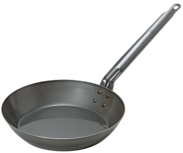 KYS 鉄黒皮 厚板フライパン 30cm IH対応