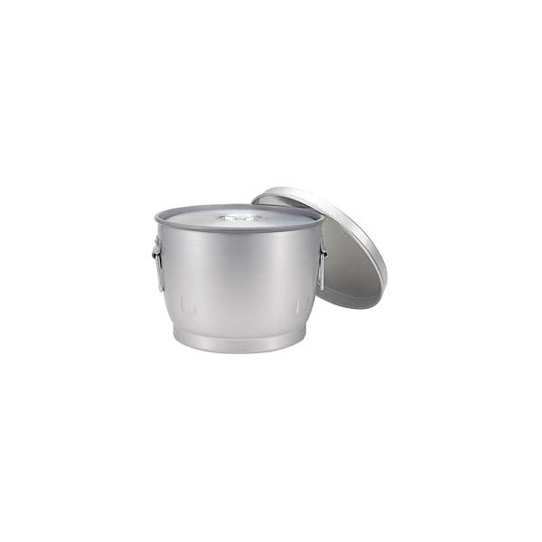 二重保温食缶 10L おひつ型 AWO-10F (内面テフロン加工)