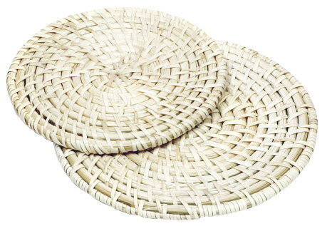 籐 鍋敷 丸 小 34-410S