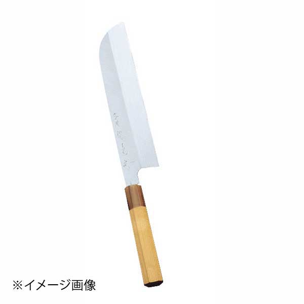 堺菊守 青鋼 鎌型薄刃(関西型) 180mm