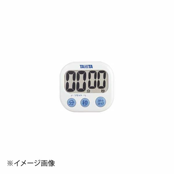でか見えタイマー TD-384 ホワイト タニタ