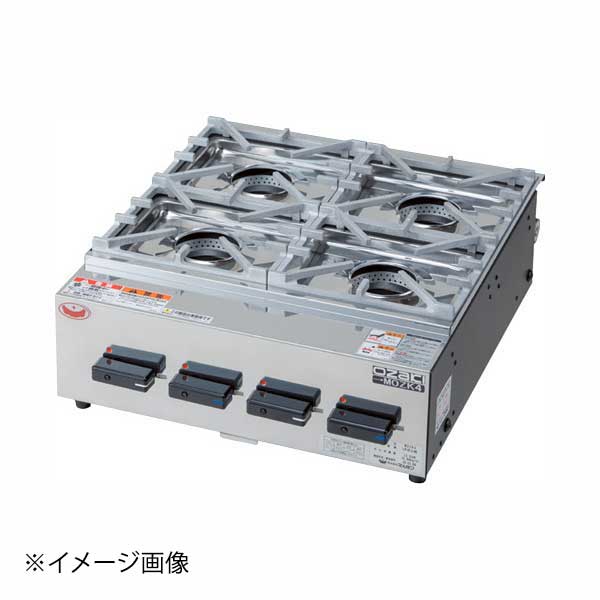 ●連続スパーク方式による優れた操作性。コンパクトボディに多口コンロを搭載！●サイズ：間口490mm × 奥行550mm × 高さ175mm ● 重量：21.0kg ● ガス接続口 13A：φ13 ● ガス消費量 13A：12.0kW ● 点火方式：連続スパーク点火（乾電池式）