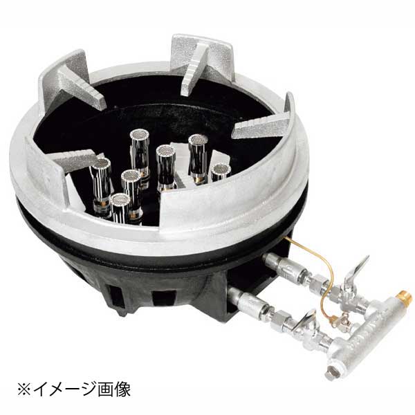 ●サイズ:415×570×H260(セット)mm●ガス消費量:31.4kW●ガス接続口:LP/φ9.5●寸胴鍋の使用範囲:44.5cm以下