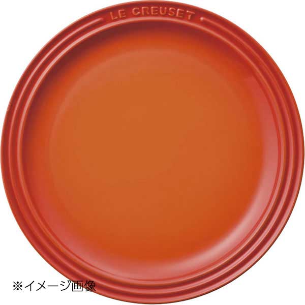 プレート ルクルーゼ ル・クルーゼ (Le Creuset) ラウンド・プレート・LC オレンジ 23cm 910140-23