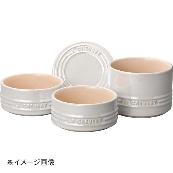 ルクルーゼ ラムカン ル・クルーゼ (Le Creuset) スタッキング・ラムカン・セット ホワイトラスター 910367-00