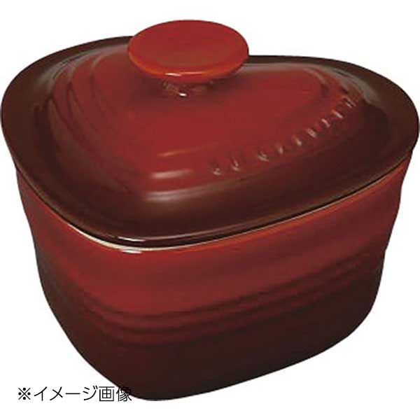 ラムカン ル・クルーゼ (Le Creuset) ラムカン・ダムールS フタ付 チェリーレッド 910031-10